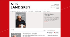 Desktop Screenshot of nilslandgren.com